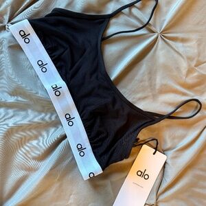 Alo Icon Cami Bra - Black